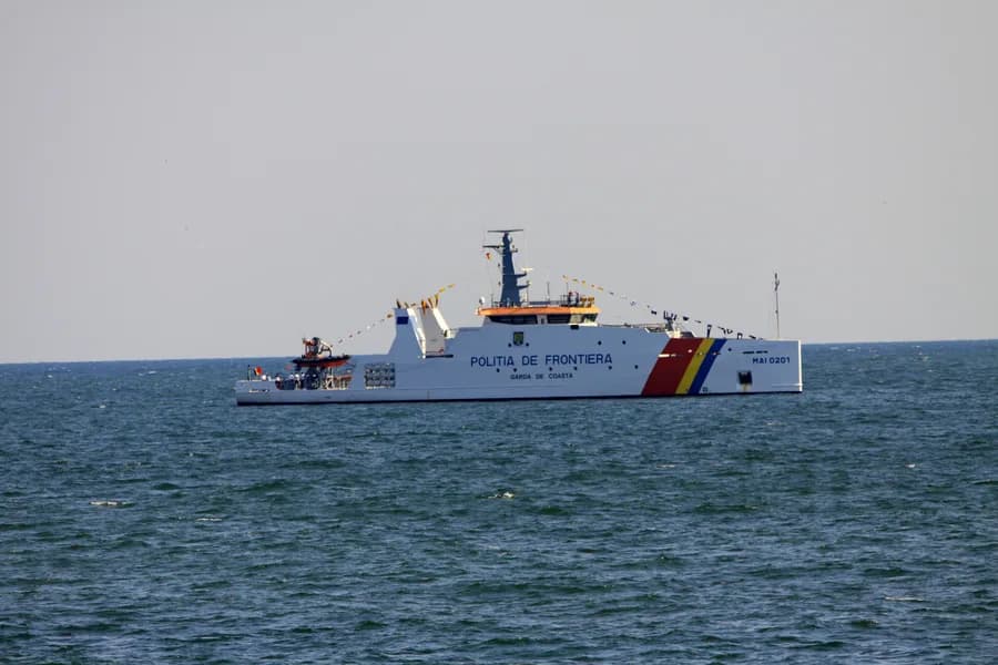 Romanian offshore patrol vessel Stefan cel Mare