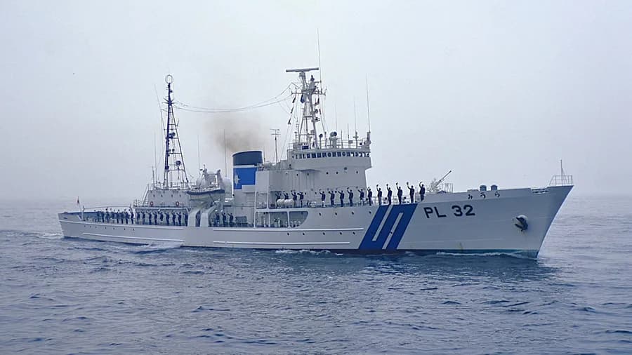 Japanese patrol vessel Miura