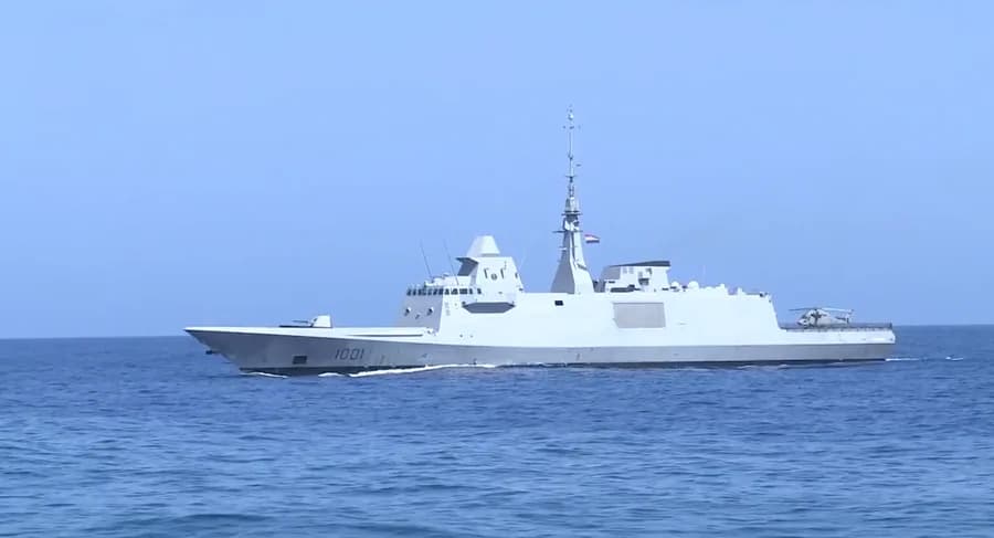 Egyptian frigate Tahya Misr